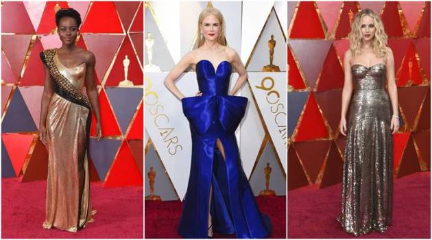 Oscars 2018 fashion: Nicole Kidman and Jennifer Lawrence lead the best ...