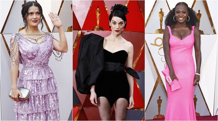  Oscars  2019 fashion Salma Hayek and Viola Davis lead the 