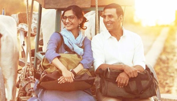 sonam kapoor and akshay kumar in padman
