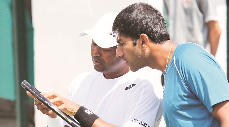 Leander Paes, Leander Paes Davis Cup, Davis Cup, Davis Cup news, Davis Cup schedule, Davis Cup result, Davis Cup team, sports news, tennis, Indian Express