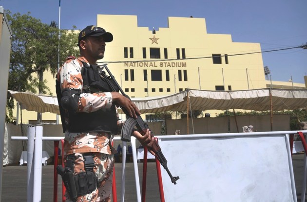 Preparations are in full swing ahead of Pakistan Super League final in Karachi.