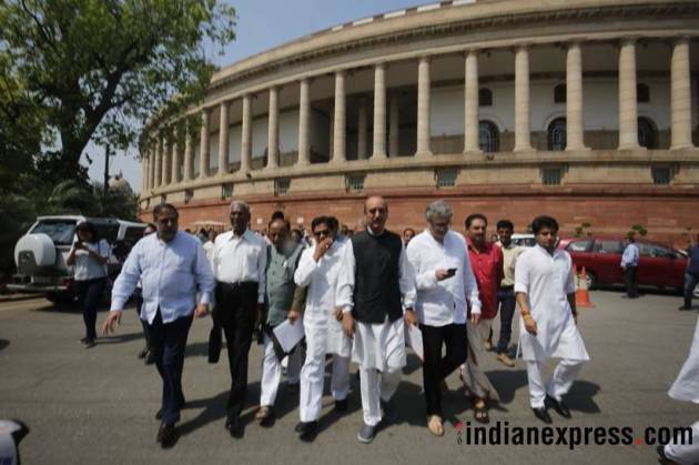 Parliament protests, Rajya Sabha adjourned