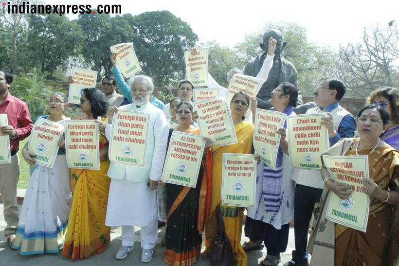 Parliament protests, Lok Sabha adjourned