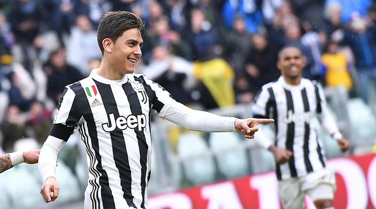 Paulo Dybala double sends Juventus top of Serie A