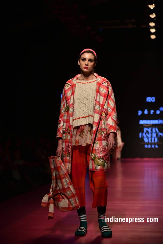 Amazon India Fashion Week 2018, Amazon India Fashion Week Rabani Rakha, Amazon India Fashion Week Siddharth Tyler, Amazon India Fashion Week final day, Amazon India Fashion Week Namrata Joshipura, Amazon India Fashion Week Pero, indian express, indian express news