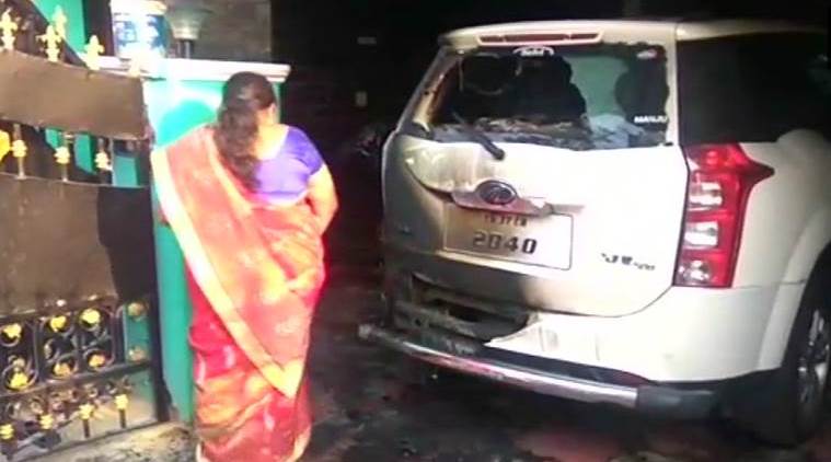 Petrol bomb hurled at BJP district chief’s house in Tamil Nadu, none ...