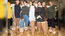 Paris Fashion Week 2018, Ugg boots, Y/ProjectxUgg, Y/Project, Jeremy Scott, Kate Moss, Selena Gomez, Jennifer Aniston, trendy footwear, bizarre footwear, celeb fashion, hollywood fashion, indian express, indian express news
