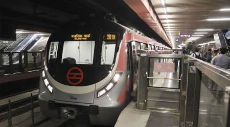 Delhi metro, DMRC, Delhi metro average ridership, delhi news, indian express news