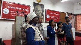 Public hearing public hearing, public hearing in Delhi, ration cards, Aadhaar authentication, e-POS machine, India news, indian express news