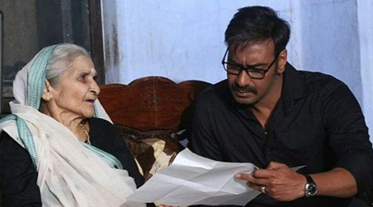 Ajay Devgn and Pushpa Joshi