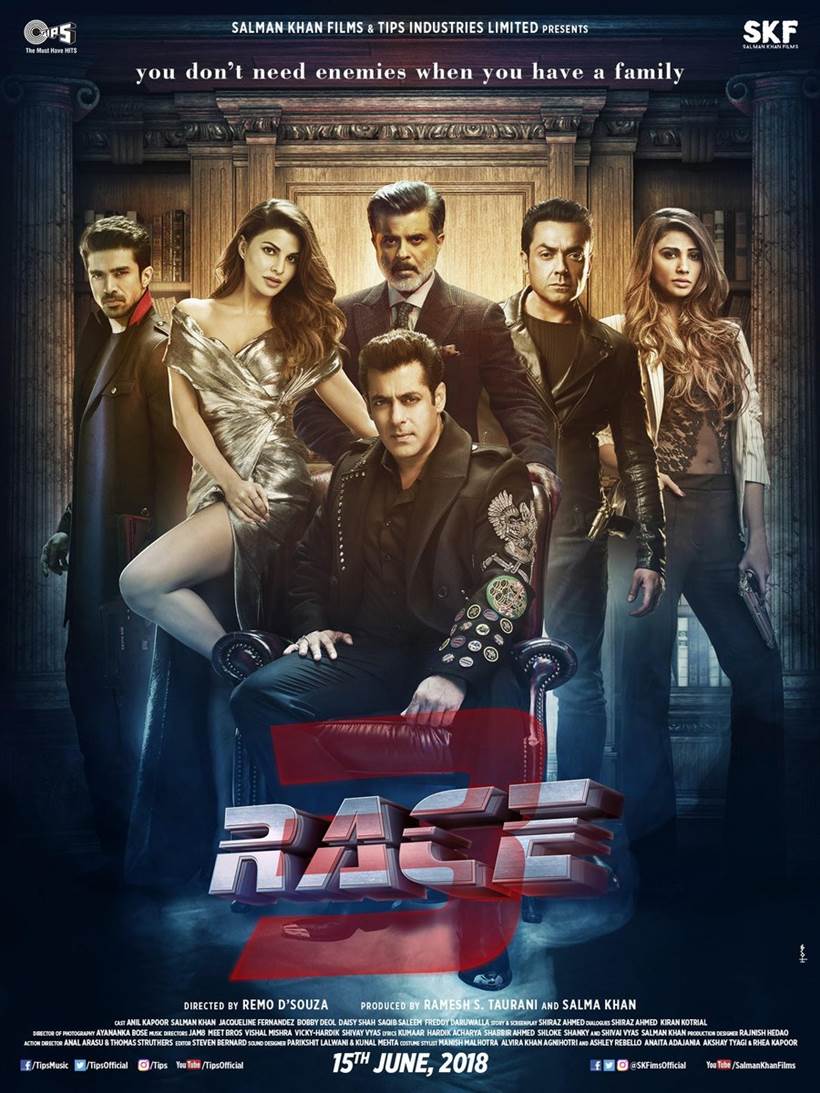 race 3 salman khan posters