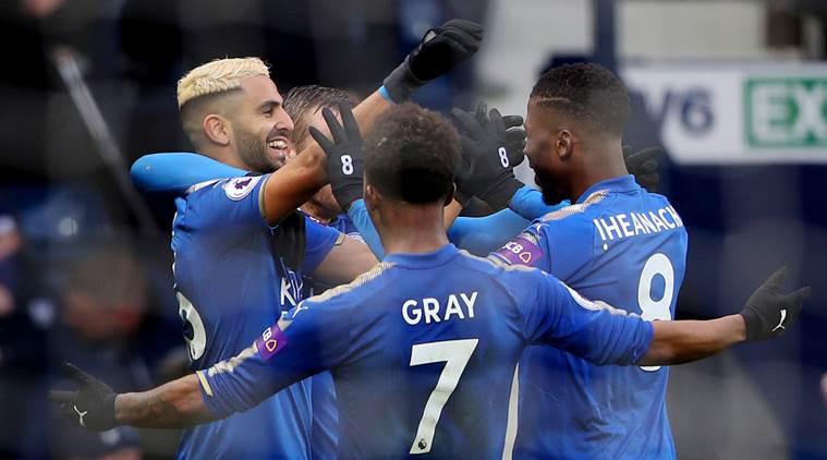 Majestic Riyad Mahrez leads Leicester City to 4-1 win over West Bromwich Albion
