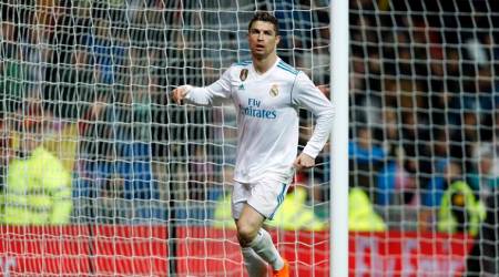 Cristiano Ronaldo scored against Getafe at the Bernabeu in La Liga