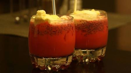 sabja seeds, basil seeds, falooda seeds, thai basil seeds benefits, sabjaa seeds benefits, basil seeds benefits, food news, health news, indian express