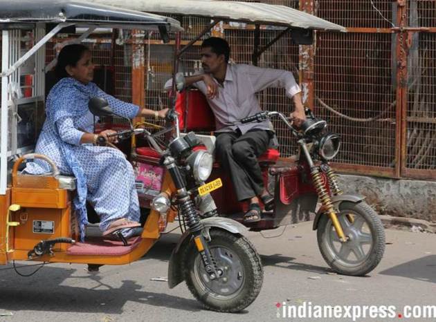 women’s day 2018 , women’s day special, iwd 2018, womens day inspiring stories, women drivers, International women’s day, Female Electric Rickshaw Driver, First woman E Rickshaw Driver, E Rickshaw Drivers in delhi , Women E-Rickshaw Drivers, indian express