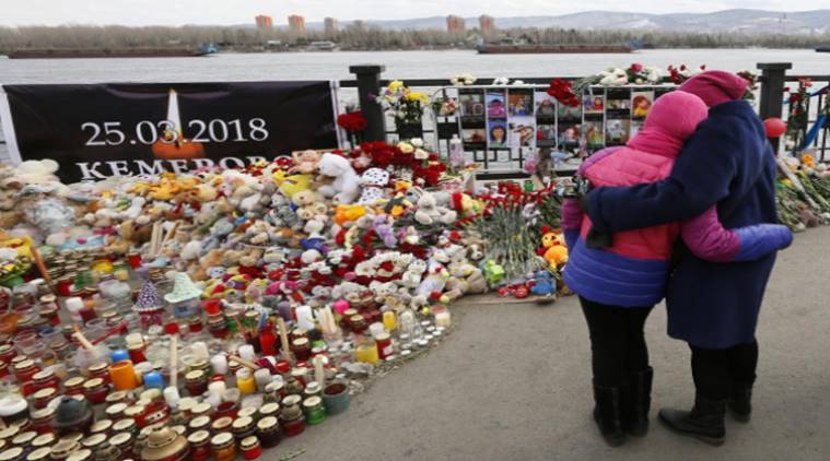 Executive at fire-ravaged Russian shopping mall arrested