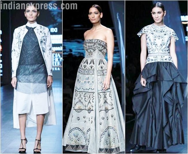 Amazon India Fashion Week 2018, Anupama Dayal, Samant Chauhan, Patine, Spring/Summer 2018, Amazon India Fashion Week Day 1, AIFW 2018, celeb fashion, bollywood fashion, indian express, indian express news