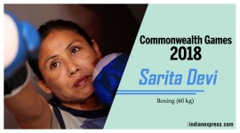 Sarita Devi will compete in boxing's 60kg category at 2018 Commonwealth Games