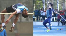 Tejaswin Shankar and Neeraj Chopra
