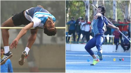 Tejaswin Shankar and Neeraj Chopra