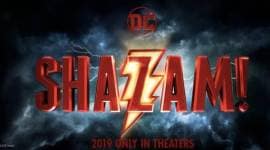 shazam dc superhero film logo poster