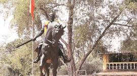 shivaji statue, fight over statues, shivaji maharaj statues in goa, Goa fight over statues, Valpoi Municpal Council, Valpoi Garden, indian express