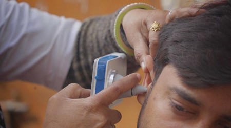 Shruti program was launched in 2013 specifically to serve the hearing loss patients belonging to the economically weaker sections of the society.