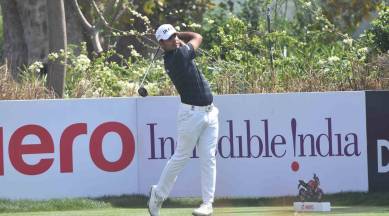 Shubhankar Sharma in a familiar spot at Indian Open