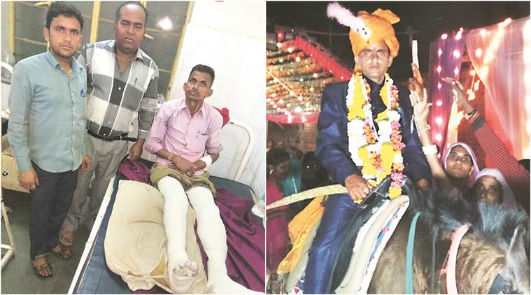Kuiyaram Meghwal, Bindoli, Dalit groom rides mare, Dalit man's uncle beaten, Indian Express