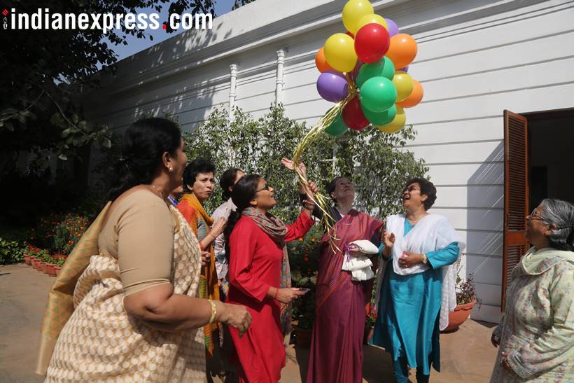 Sonia Gandhi, Congress, International Womens Day, Womens Day photos, Indian Express