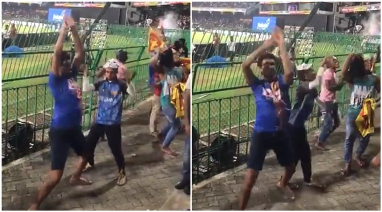 759px x 422px - Video: 'Sri Lanka man's' naagin dance after Dinesh Karthik hit last ball  sixer against Bangladesh goes viral | Trending News,The Indian Express