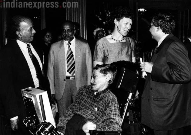 Hawking's 2001 India visit