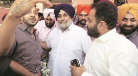 Sukhbir Singh Badal 759 Run-up to Shahkot Bye-election: SAD, AAP make ‘dirty’ Beas a poll plank