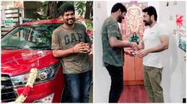 Suriya gifts a car to Thaana Serndha Kootam director Vignesh Shivn