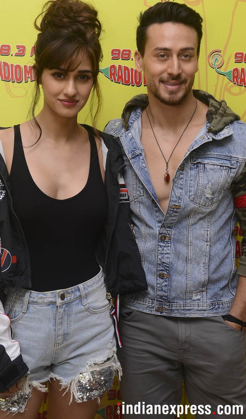 Tiger Shroff and Disha Patani promoting Baaghi 2