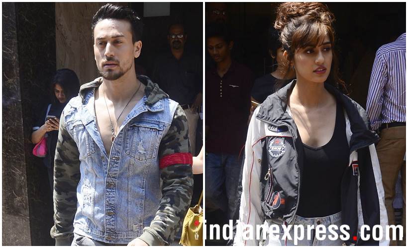 Tiger Shroff and Disha Patani promoting Baaghi 2