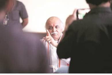 BJP has made U-turn on making law to build Ram Temple: Togadia