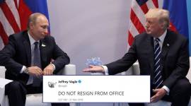 U.S. President Donald Trump meets with Russian President Vladimir Putin during their bilateral meeting at the G20 summit in Hamburg Donald Trump, usa president Donald Trump, Donald Trump funny twitter moments