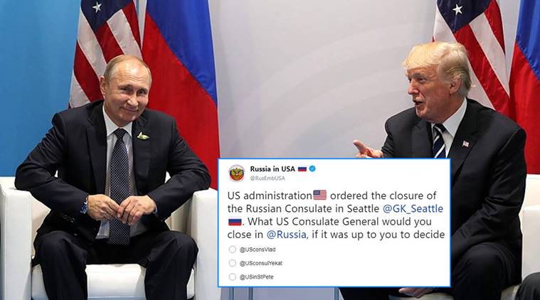 Russia Us Starts Twitter Poll On How To React To Trump Administration S Orders To Close Russia S