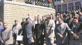 Himachal Assembly Session-Day 1: Congress stages walkout