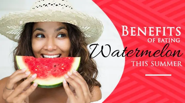 Benefits of watermelon, watermelon in summers, watermelon healthy, watermelon stomach issues, watermelon hydration, watermelon heart health, watermelon skin hair, indian express, indian express news