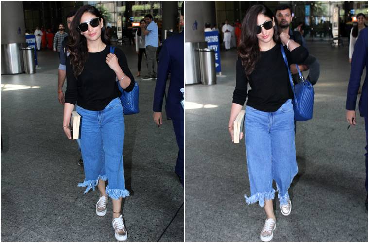 airport fashion, airport style, deepika padukone, disha patani, yami gautam, rani mukerji, Bipasha basu, daisy shah, kajal agarwal, celeb fashion, bollywood fashion, bollywood airport style, indian express, indian express news