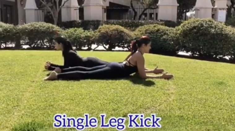 Exercise: Single Leg Kicks (www.pilates.com)