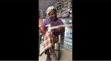 VIDEO: This Yemeni man's 'diesel can' musical instrument takes the Internet  by storm | Trending News,The Indian Express