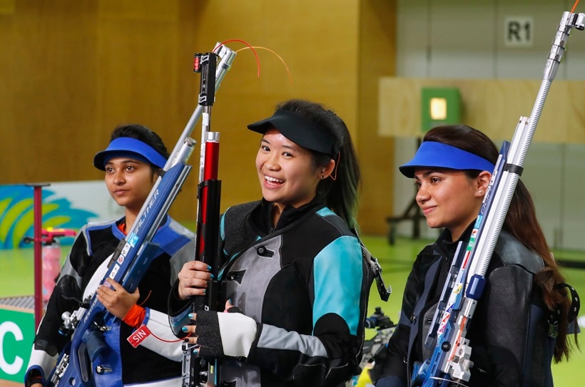 CWG 2018 Medal India India Apurvi Chandela