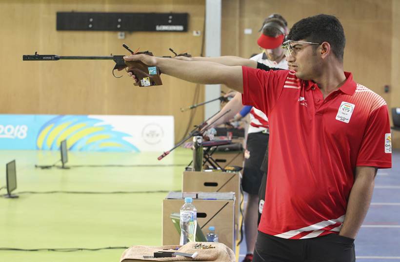 CWG 2018 Medal India Om Mitharval