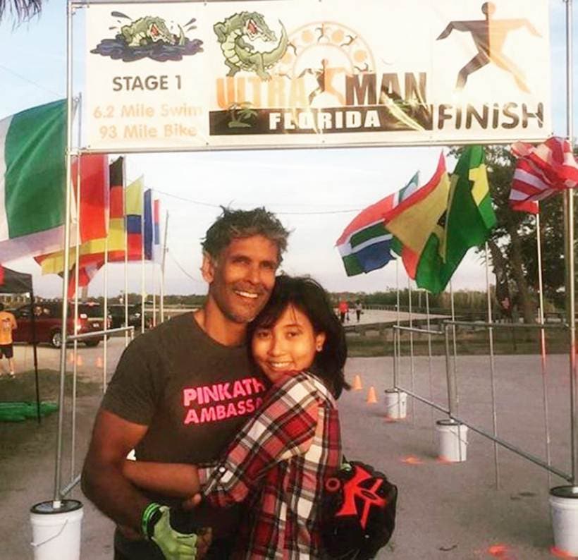 milind soman and ankita konwar
