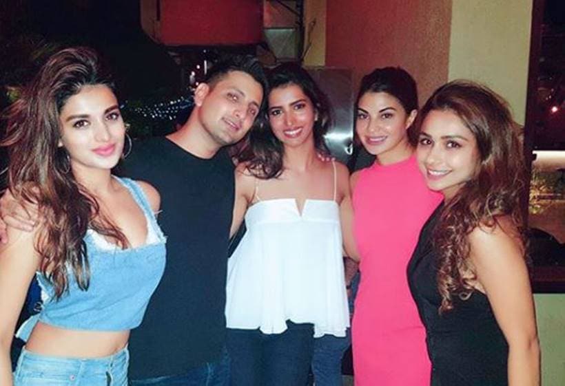 Nidhi Aggerwal at shaan Muttathil birthday