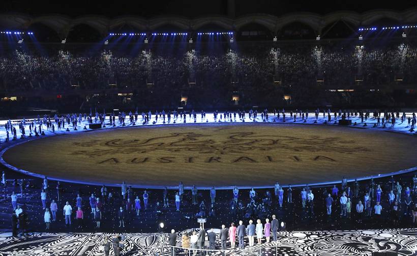 commonwealth games 2018 opening ceremony