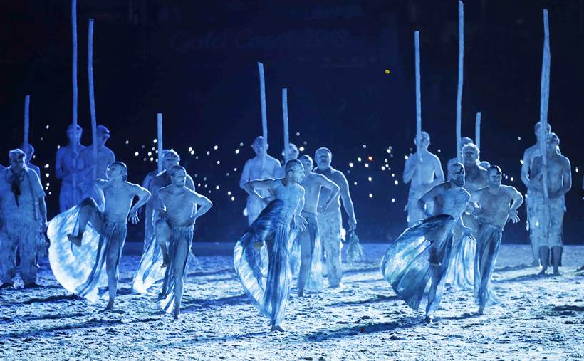 commonwealth games 2018 opening ceremony